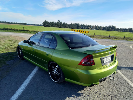 Customer's car after window tinting
